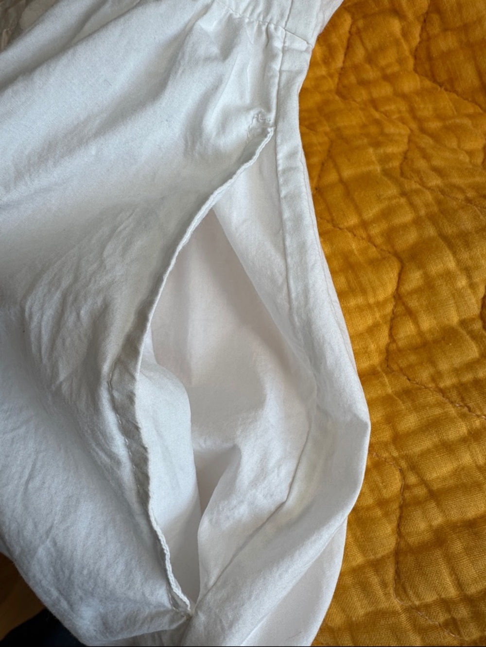 Doen white Ruffle Neck Blouse - Picture 6 of 7